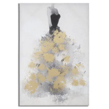 DRUK ZŁOTEJ TAŃCZERKI 80X3X120 cm
